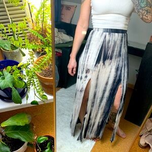 Tie dye maxi